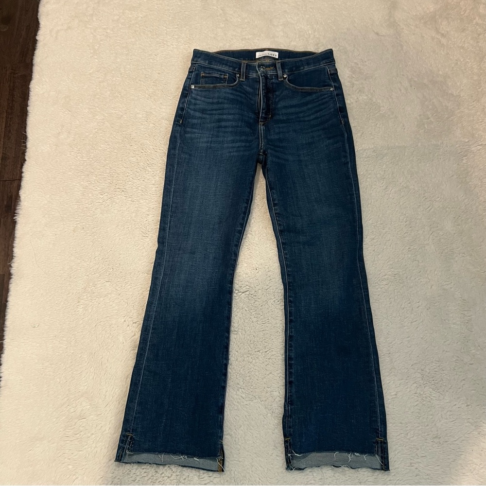 LOFT Women's Straight Leg Jeans - Dark Blue
